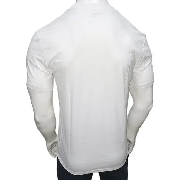 NWT CALVIN KLEIN AUTHENTIC MEN'S WHITE CREW NECK SHORT SLEEVE T-SHIRT SIZE XL - Picture 5 of 6